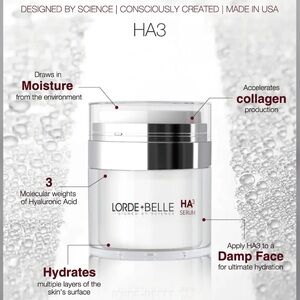 🆕 LORDE + BELLE HA3 PEPTIDE SERUM